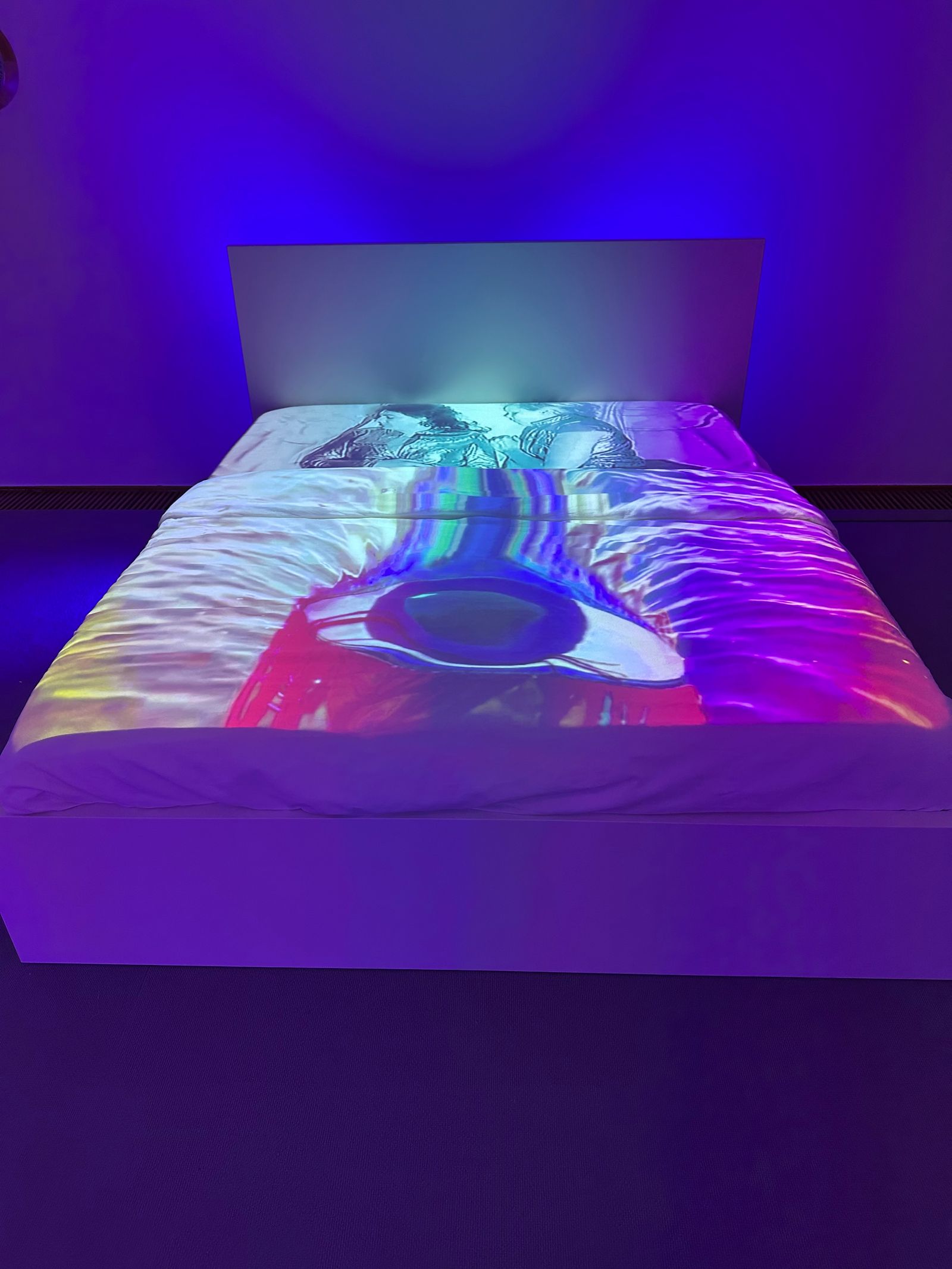 Besondere Bettstatt. Installation der Chicks on Speed amp Collaborators für „Utopia“.