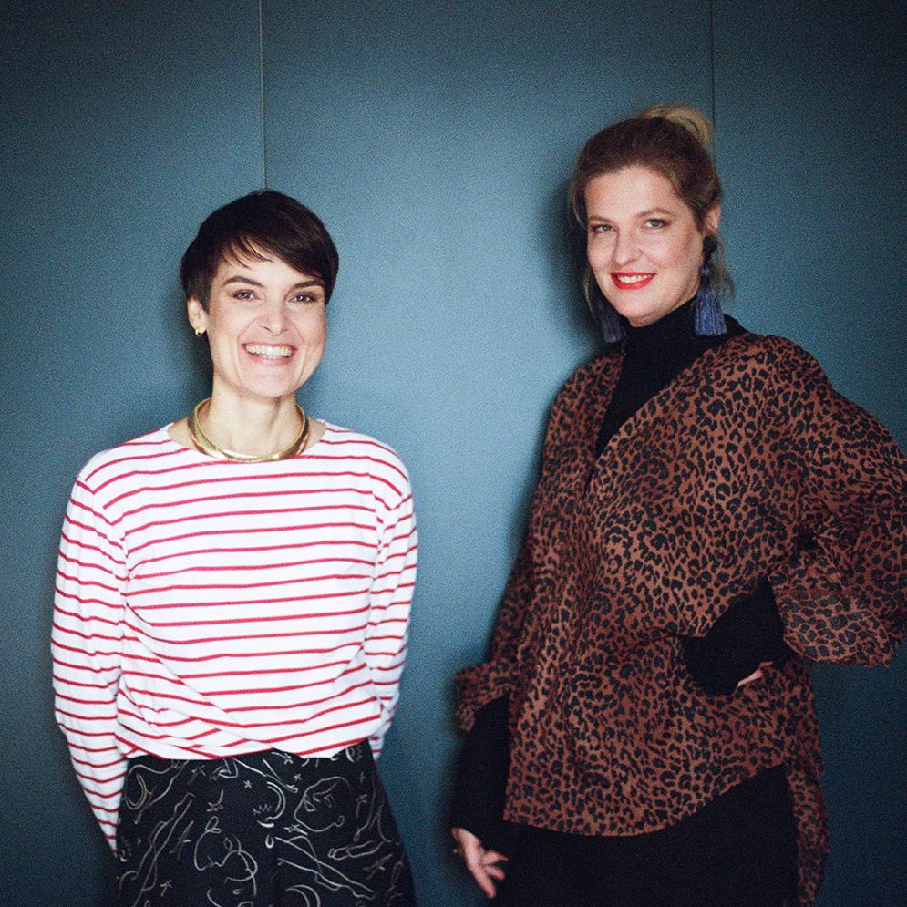 Melissa Antonius und Lena Schimmelbusch, wie arbeitet ihr gern von zu Hause ? Die AD Stilschule übers Homeoffice