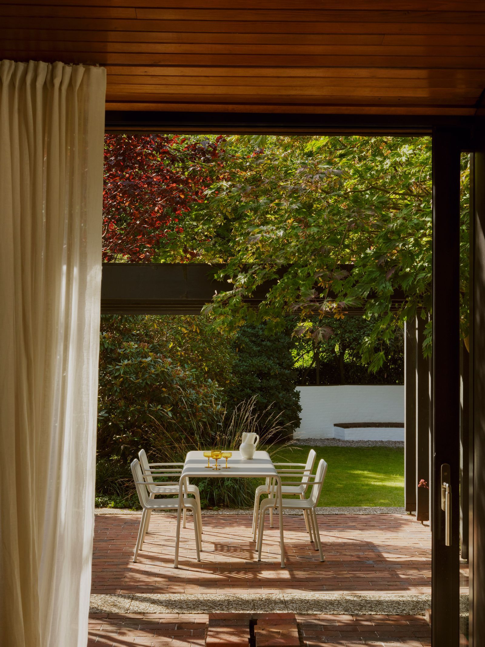 Terrasse Hamburg Elbe Hay Gartenmöbel