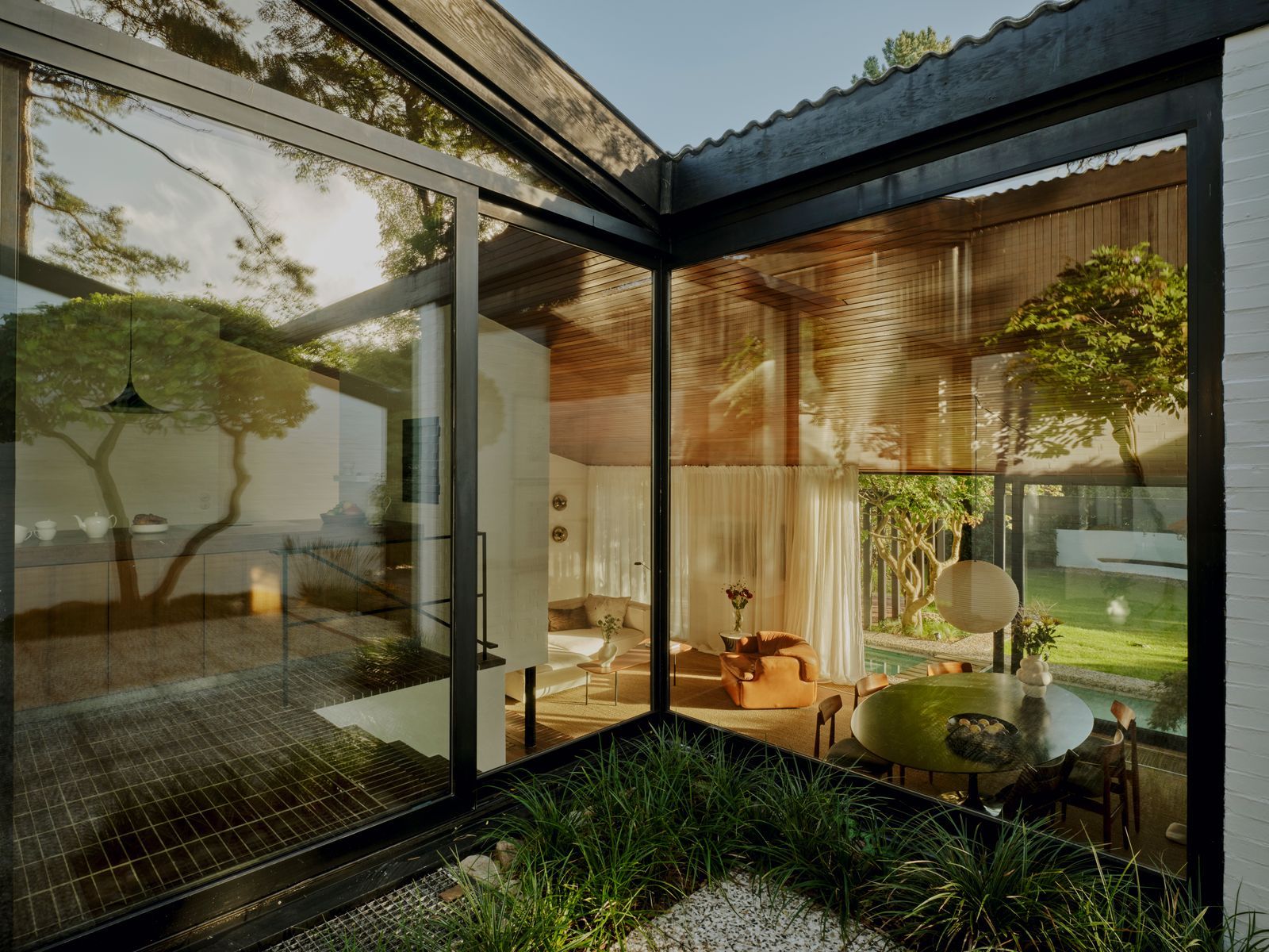 Große Fenster Glasfronten Architekten Haus Isabelle Hartmann Berlin