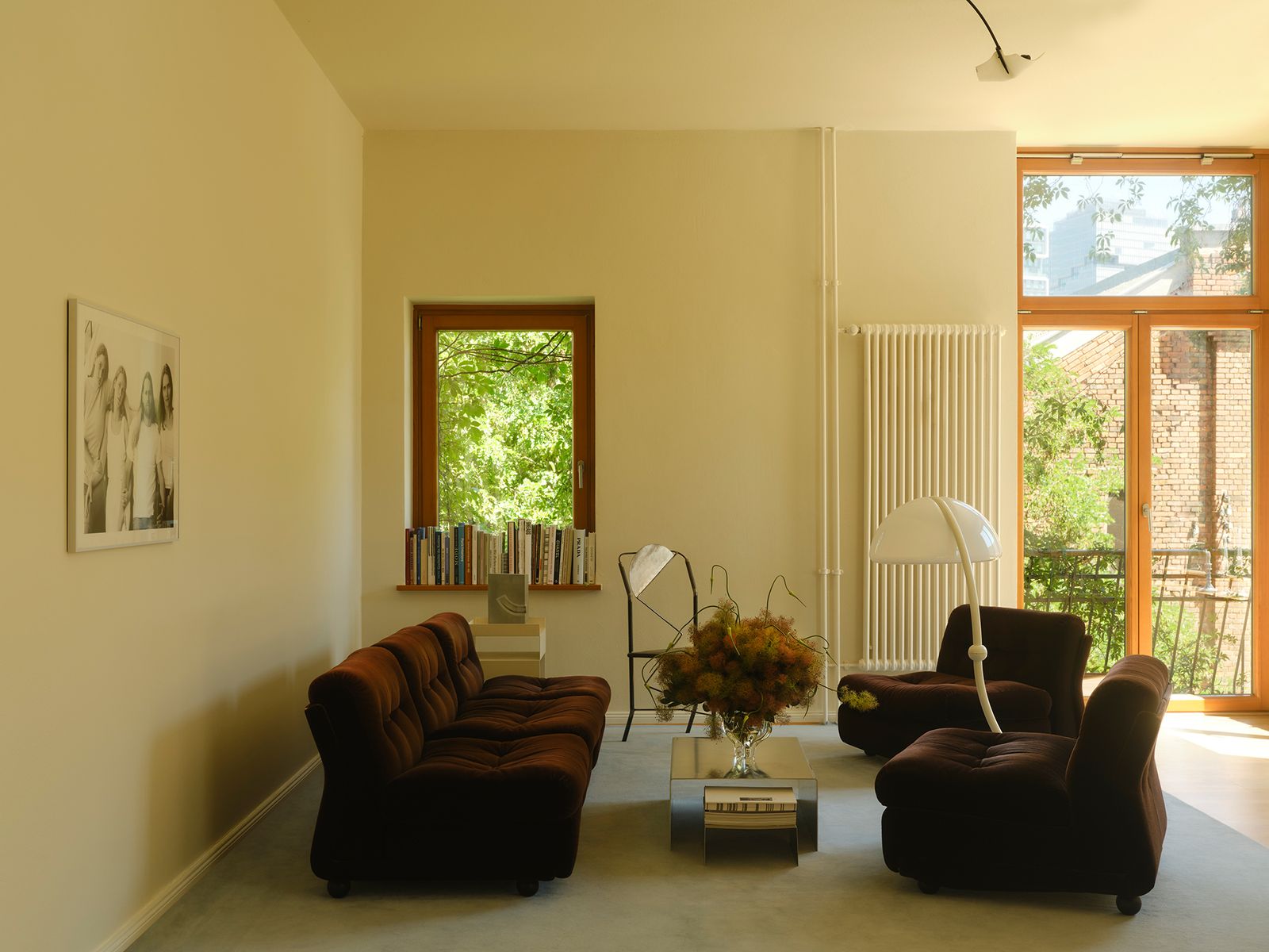 Wohnzimmer mit Mario Bellini Sofa