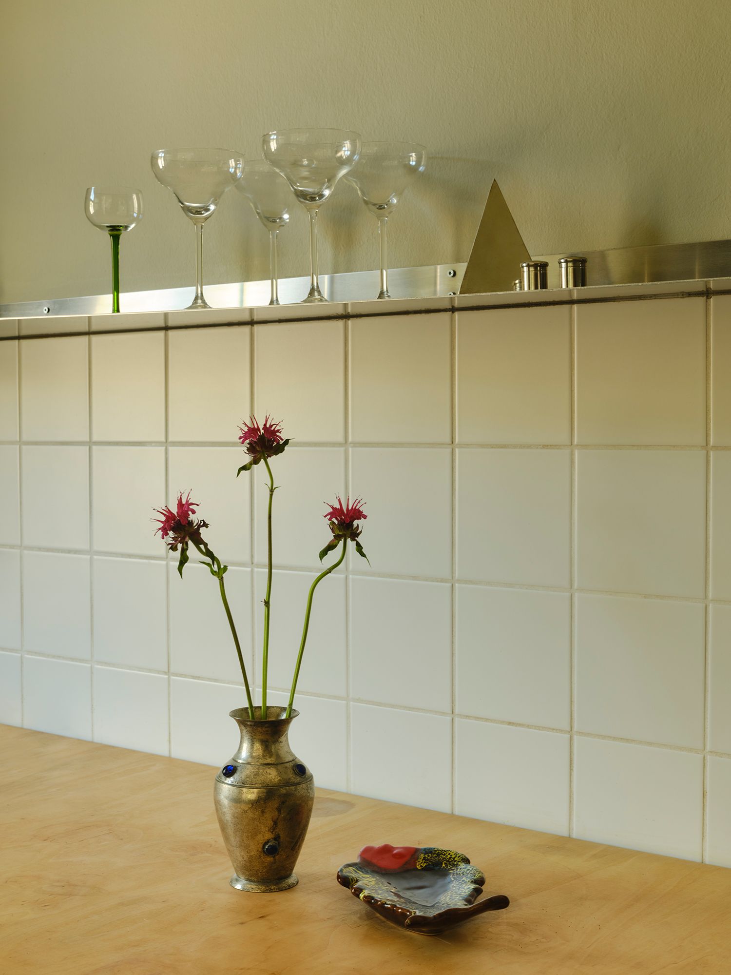 VintageVase in der Küche