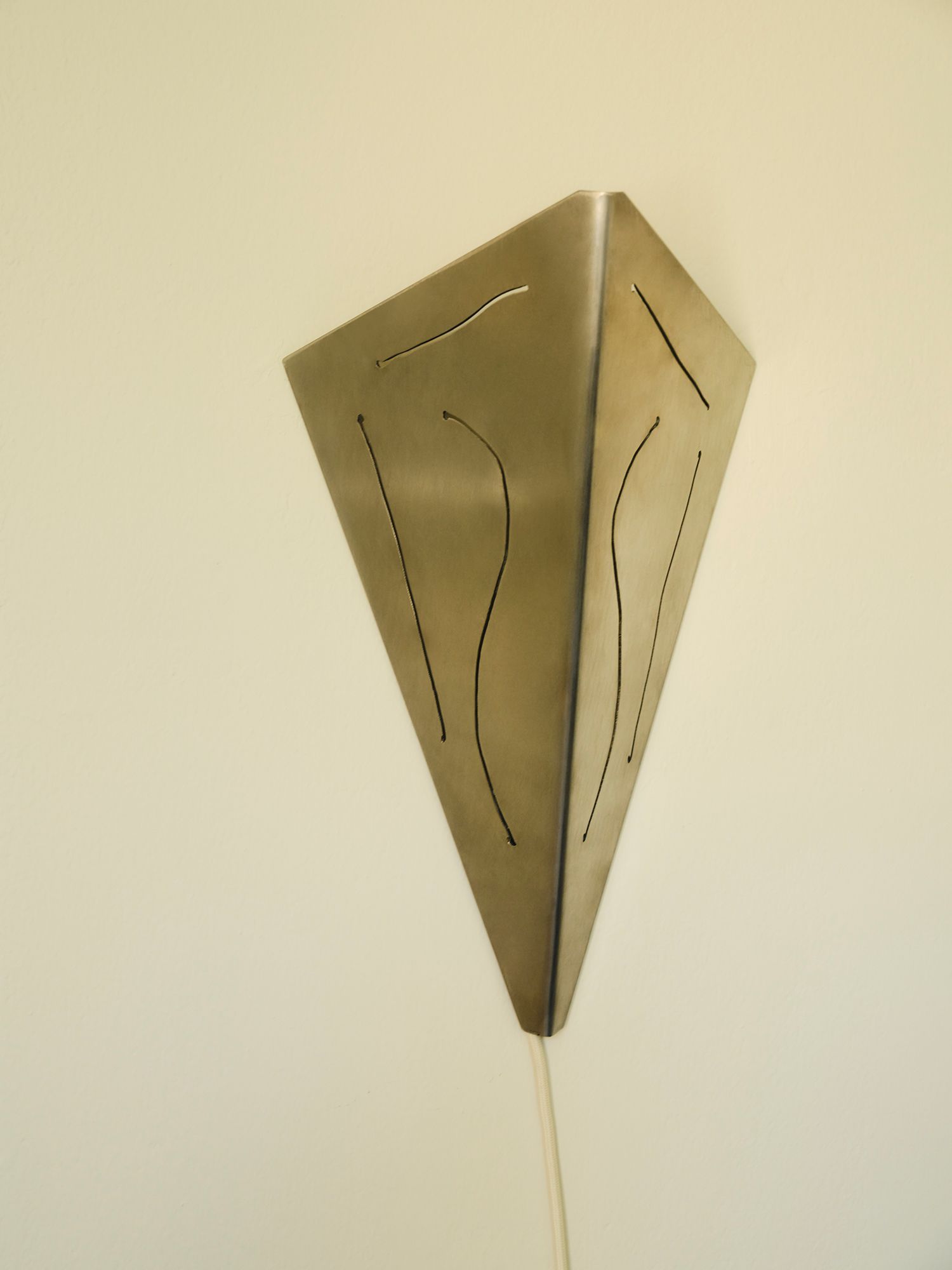 Wandleuchte Edelstahl