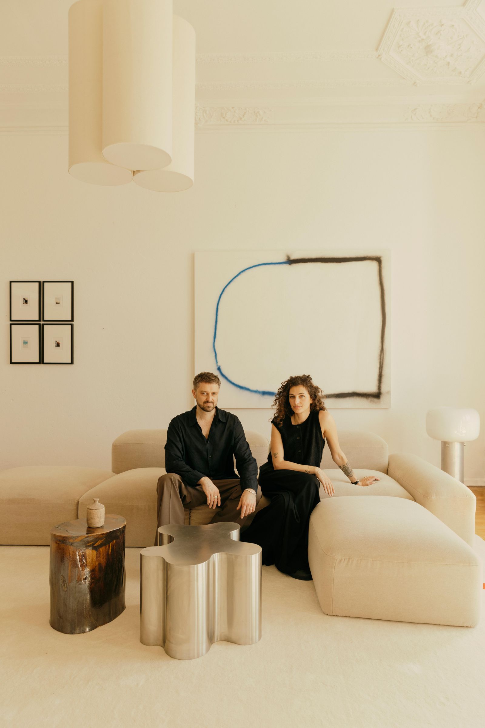 David Kosock 41 und Gisa Golpira 40 sind seit zwölf Jahren ein Paar. Golpira ist Schmuckdesignerin 2013 gründete sie ihr...