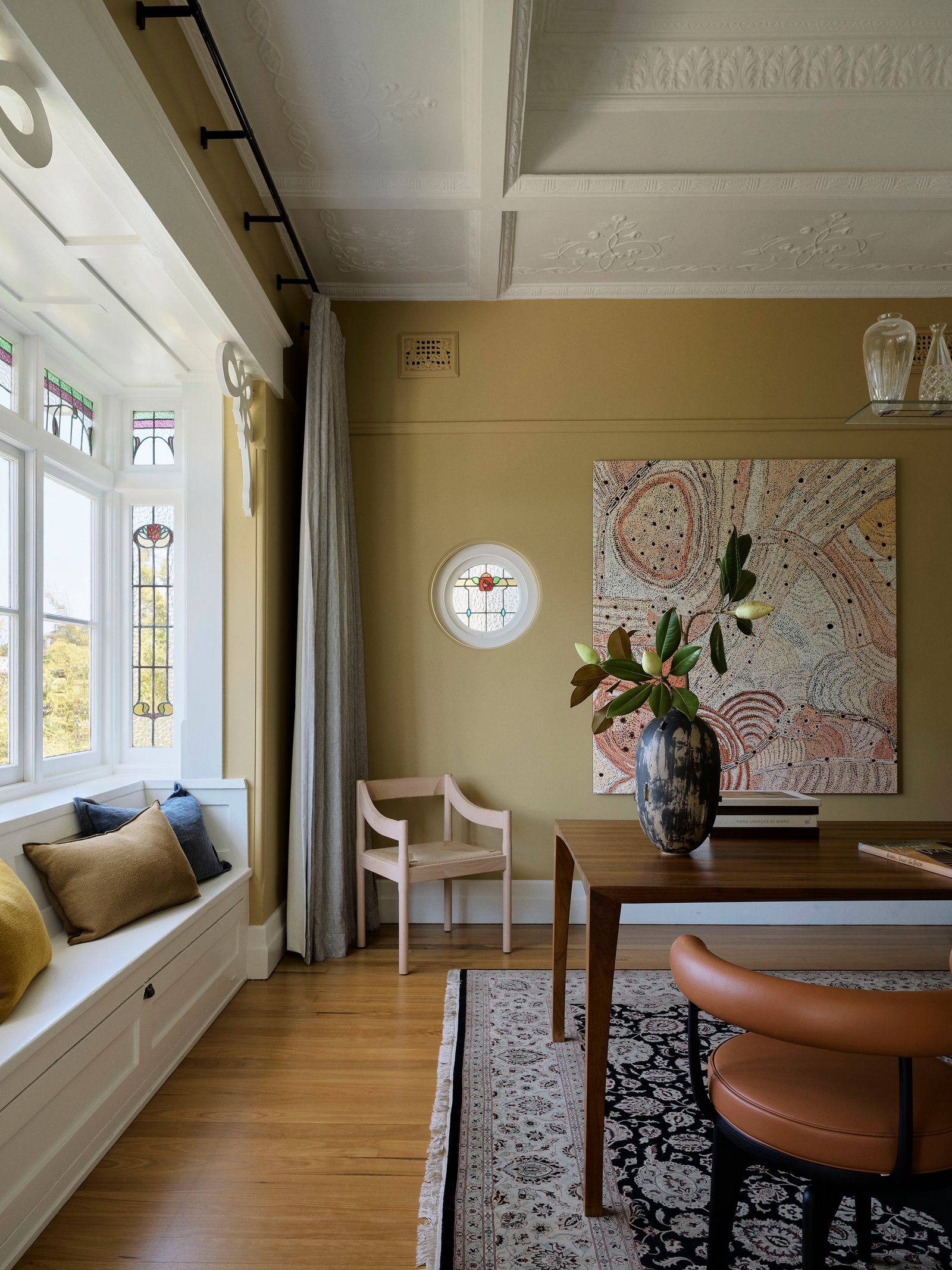 Esszimmer mit Sitzbank