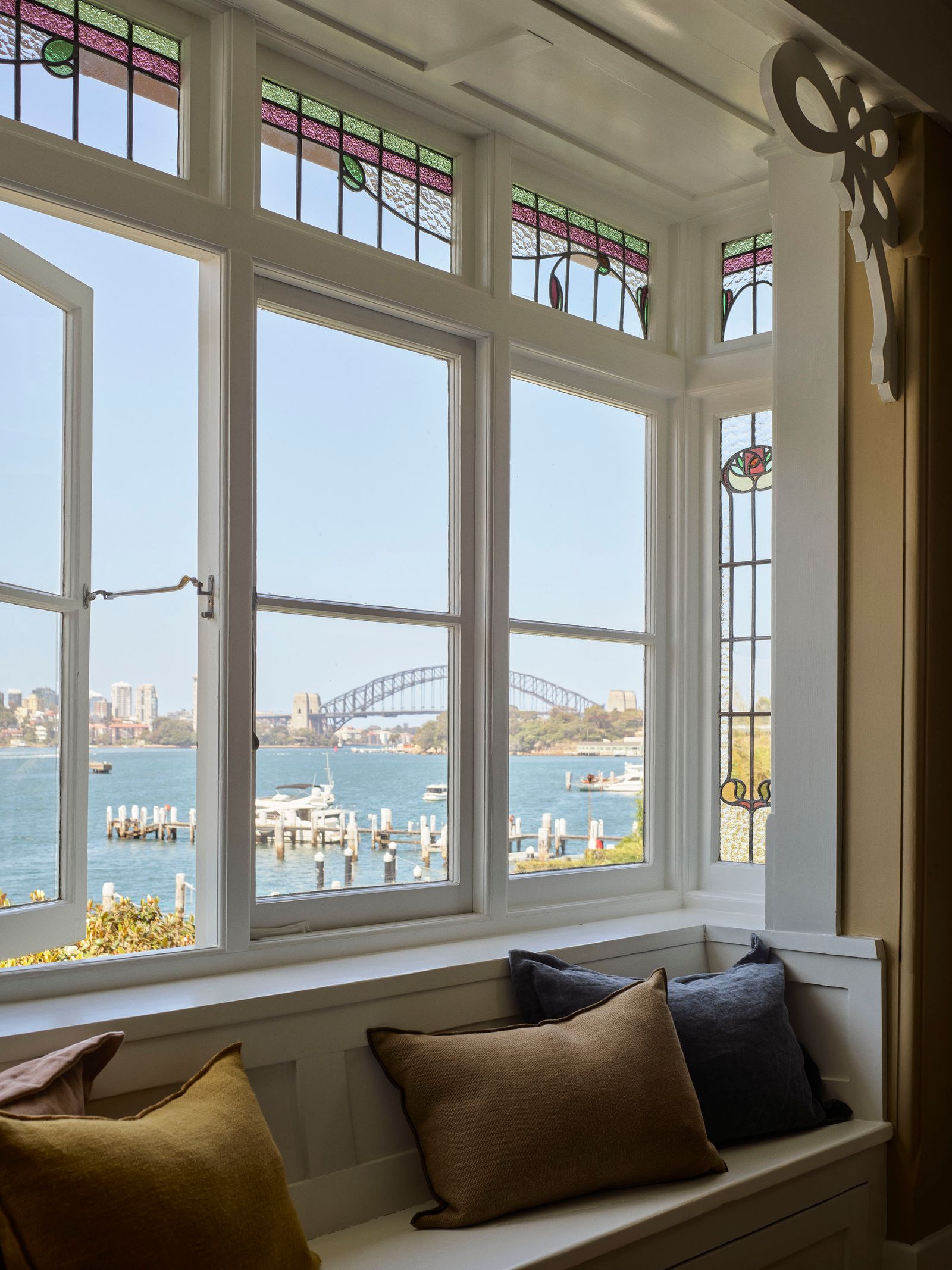 Ausblick Sydney Harbour Sitzbank