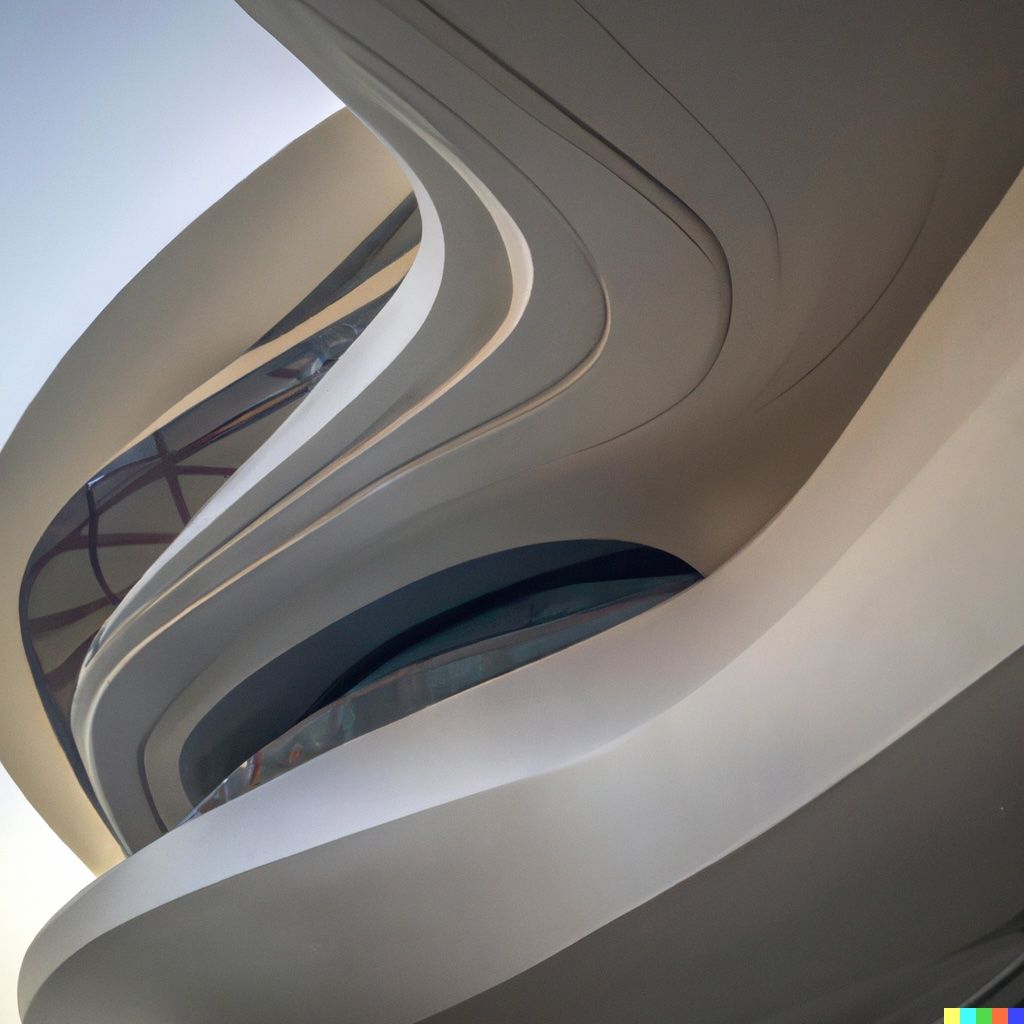 Schwung aus dem Rechner Eine Fassade wird mit DALLE visualisiert.