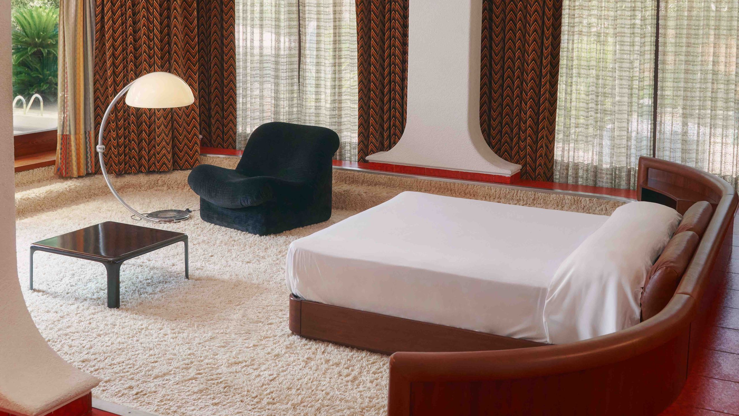 Spage Age Wohnbereich Mini Haus