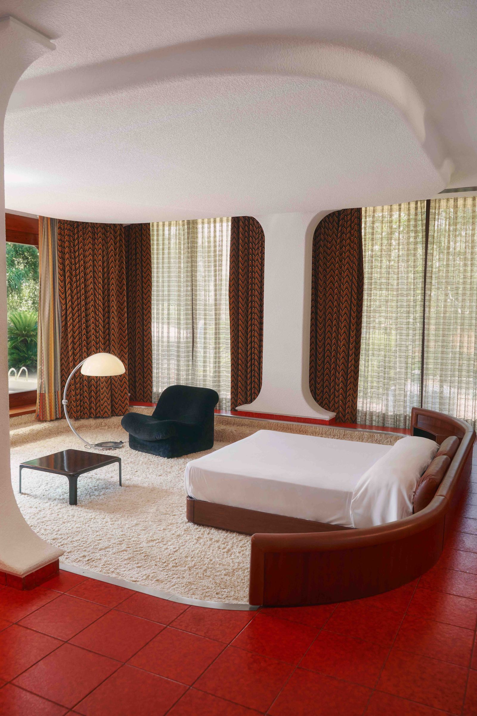 Spage Age Wohnbereich Mini Haus