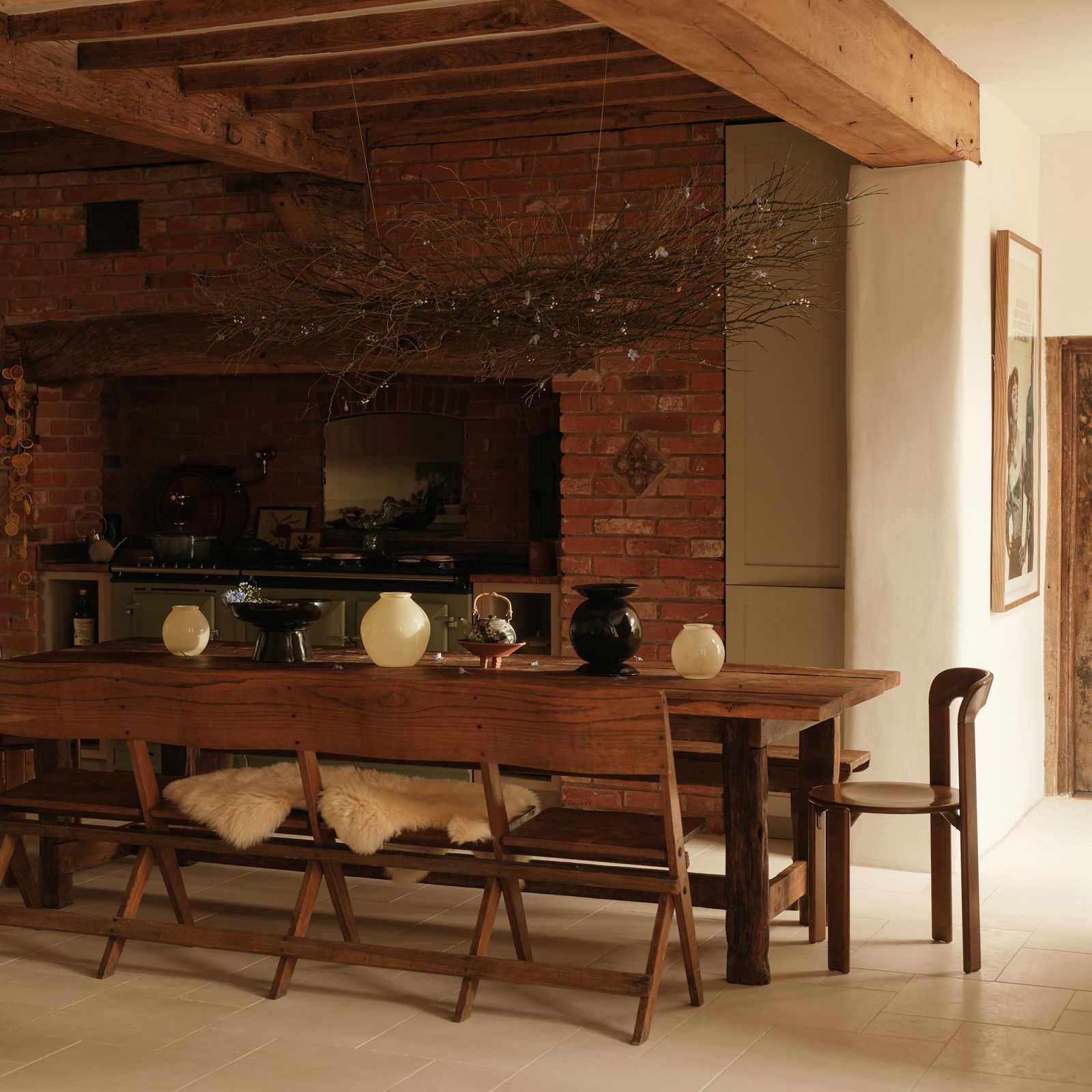 So wurde ein 300 Jahre altes Landhaus zu einem gemütlichen Refugium für kalte Herbsttage