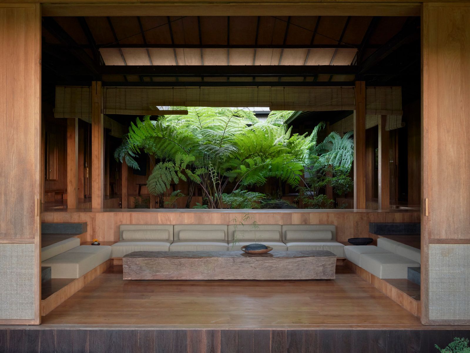 Wohnen im Dschungel: In diesem Haus auf Bali ist die Verbindung zur Natur ganz unmittelbar