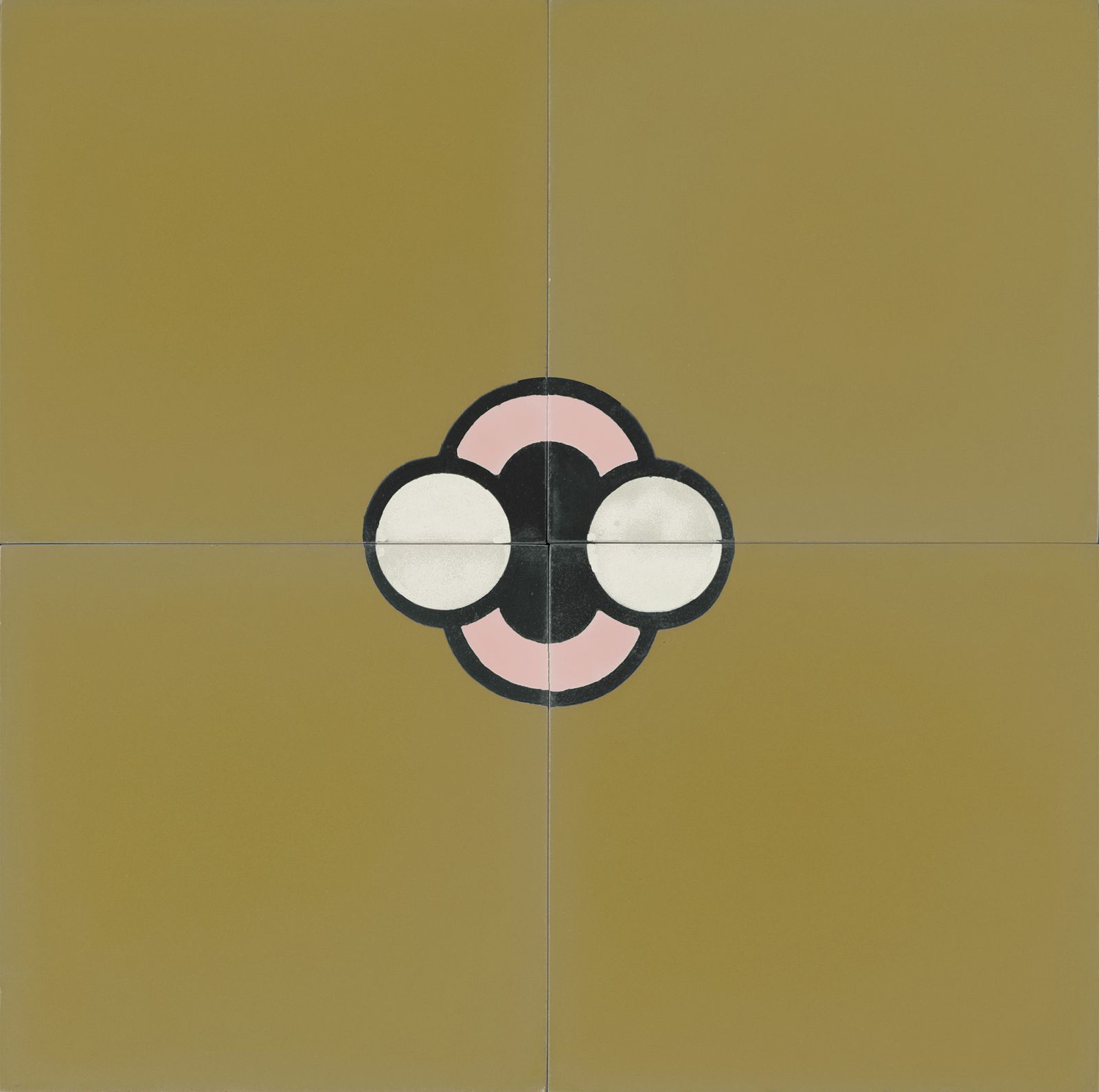 InteriorTrend Indie Look Fliese Blumenmuster