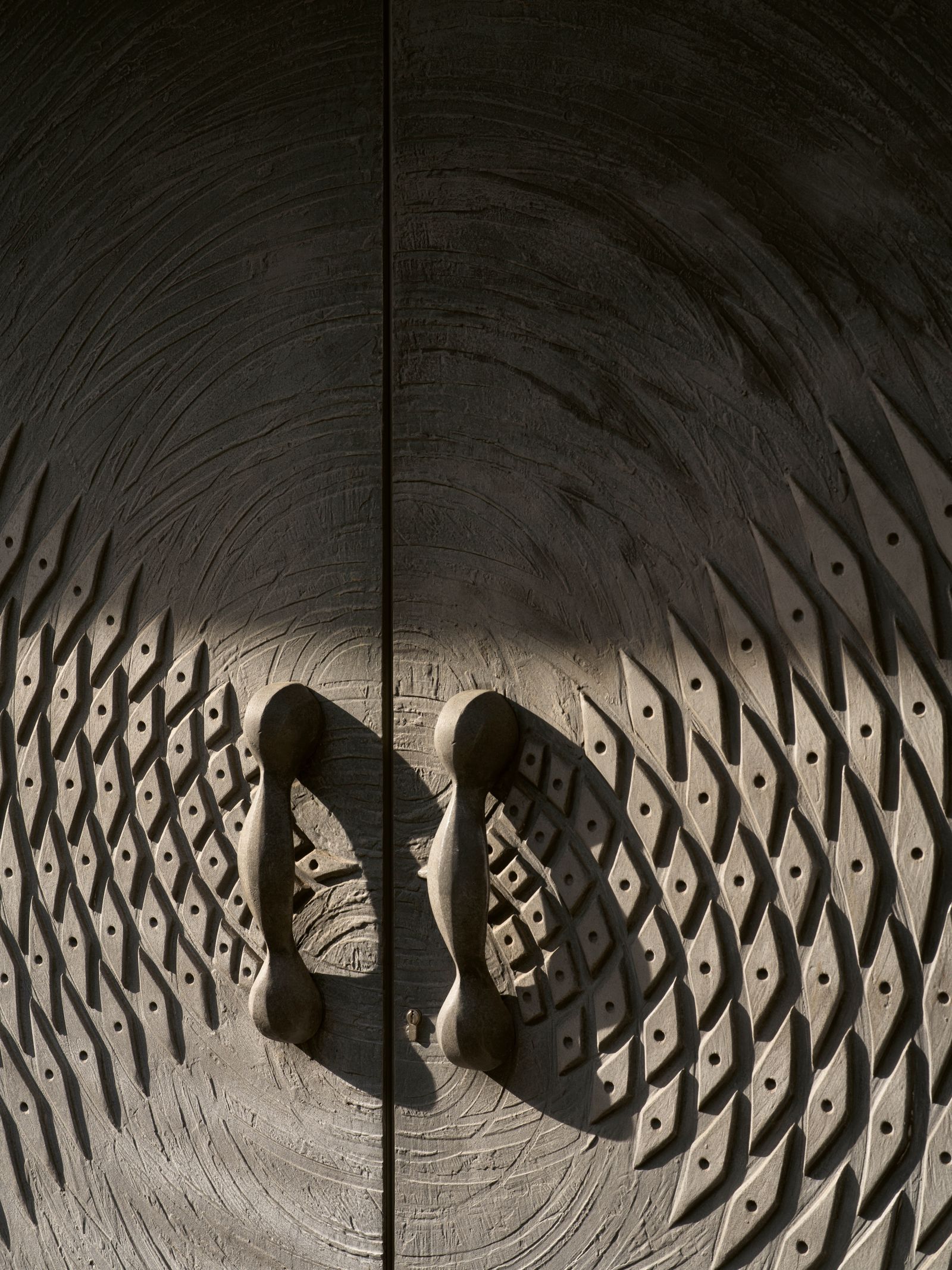 Die original erhaltene Eingangstür