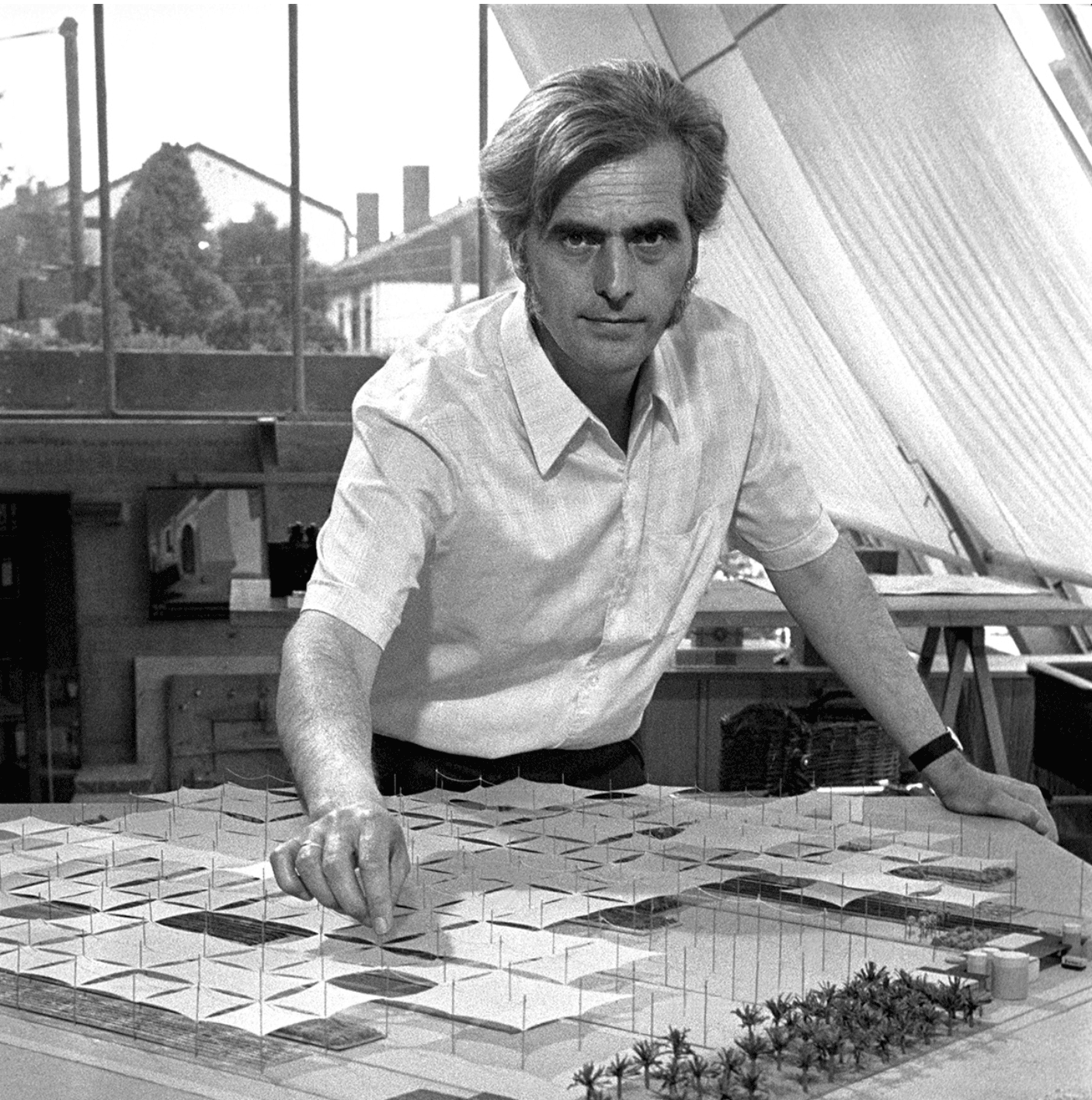 Frei Otto Olympiagelände München 1972 Zeltdach