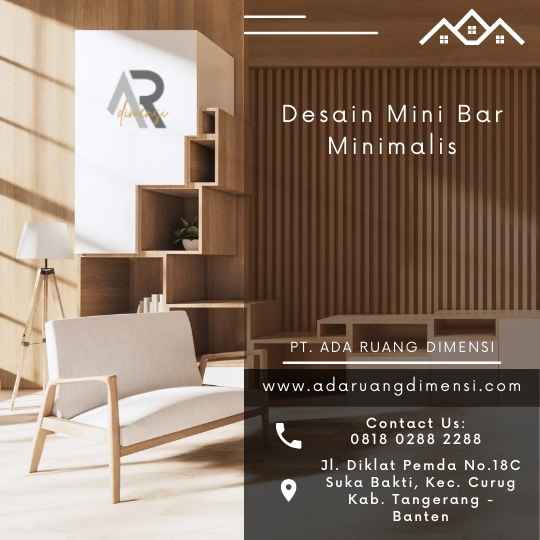 Desain Mini Bar Minimalis