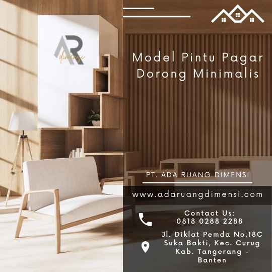 Model Pintu Pagar Dorong Minimalis: Ide Desain Modern untuk Rumah Anda