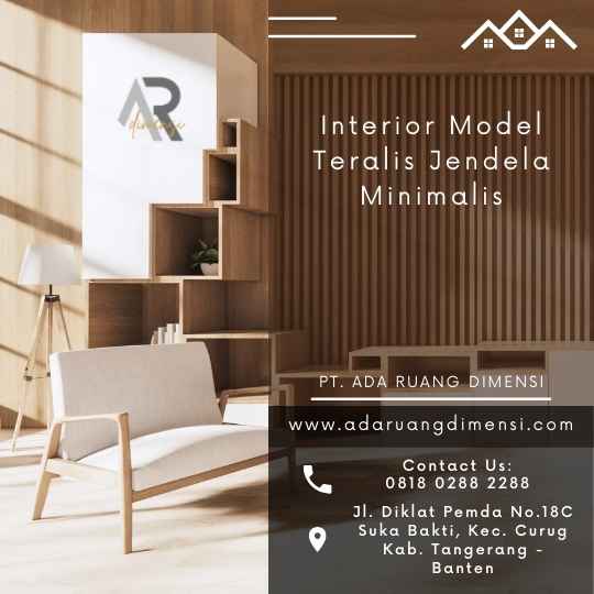 Interior Model Teralis Jendela Minimalis: Penyempurnaan Desain Interior Rumah Anda